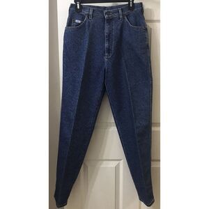 Vintage 80s Women's Lee M.R. High Waist Denim Mom‎ Jeans Size 12 Med **NICE**